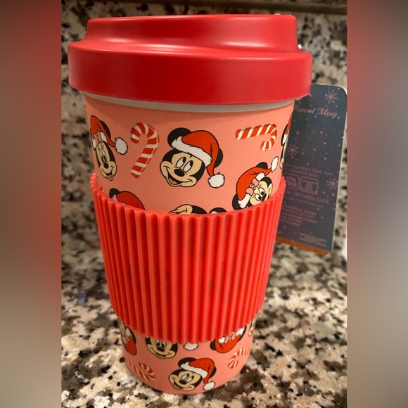 Disney Mickey and Minnie Mouse Holiday Mug - Picture 1 of 7
